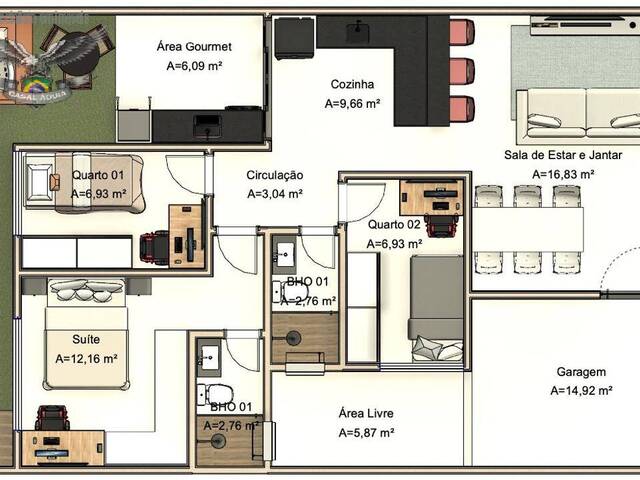 #344 - Casa em condomínio para Venda em Ananindeua - PA - 3