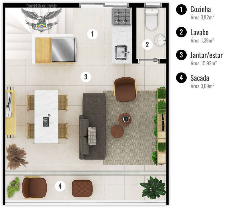 Casa de Condomínio à venda com 2 quartos, 98m² - Foto 10