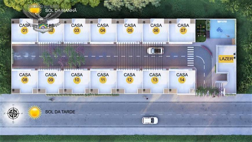 Casa de Condomínio à venda com 3 quartos, 81m² - Foto 10