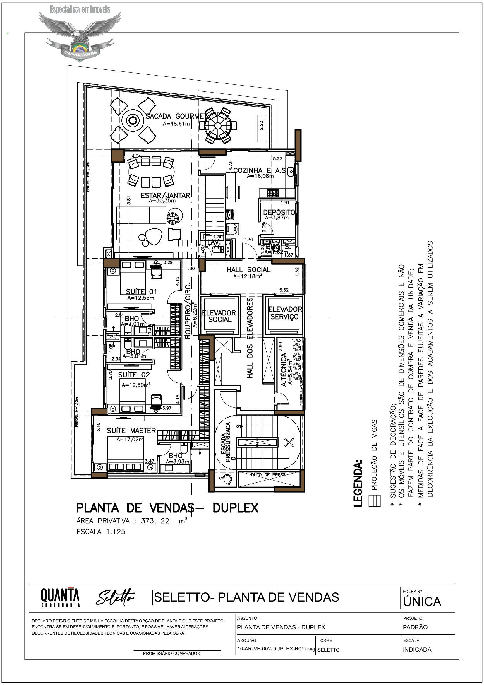 Cobertura à venda com 3 quartos, 377m² - Foto 4