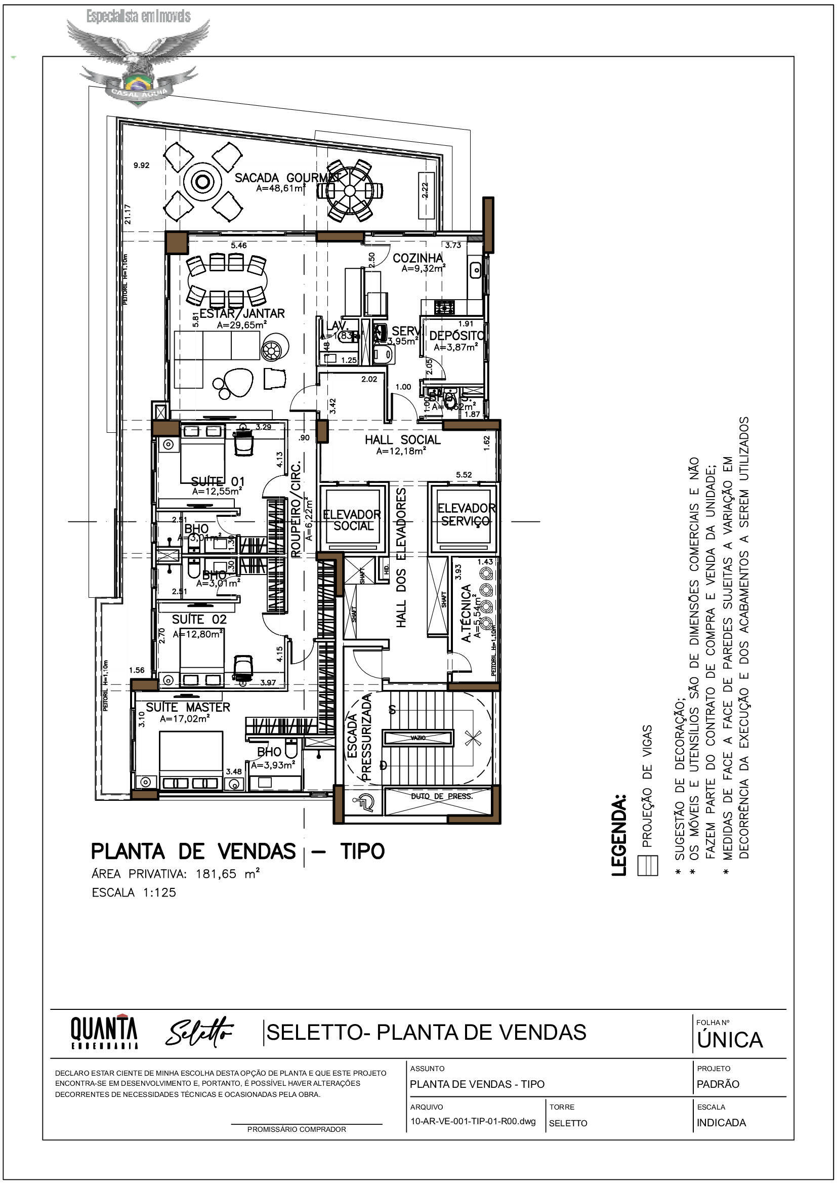 Apartamento à venda com 3 quartos - Foto 34