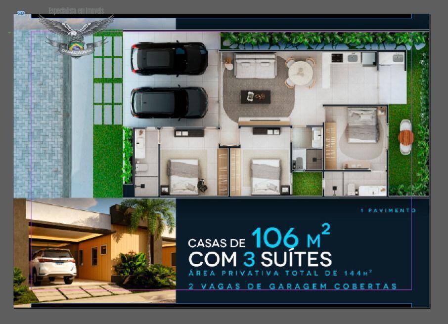 Casa de Condomínio à venda com 3 quartos, 144m² - Foto 3